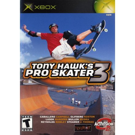 Tony Hawk's Pro Skater 3 (Xbox Classic) (angol, komplett) (használt)