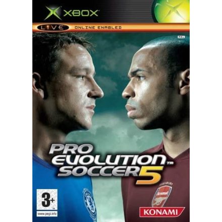 Pro Evolution Soccer 5 (PES5) (Xbox Classic) (angol, komplett) (használt)
