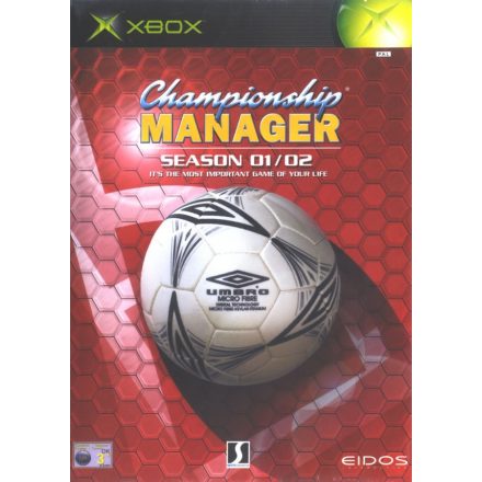 Championship Manager Season 01 / 02 (Xbox Classic) (angol, komplett) (használt)
