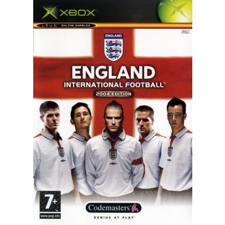 England International Football (Xbox Classic) (angol, komplett) (használt)