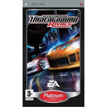 Need for Speed Underground Rivals (PlayStation Portable) (PSP) (Platinum, angol, komplett) (használt)