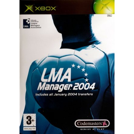 LMA Manager 2004 (Xbox Classic) (angol, komplett) (használt)
