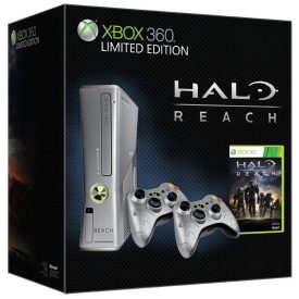 Xbox 360 S 250GB Halo Reach Limited Edition (használt)