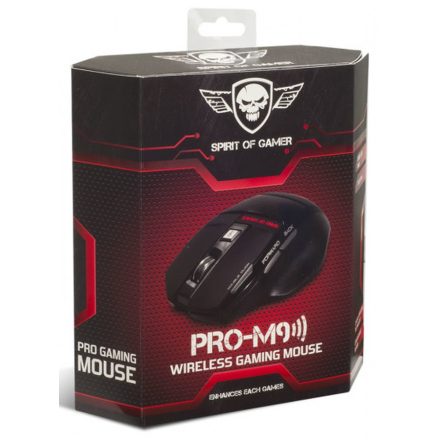 Spirit of Gamer PRO-M9 egér (S-G929RF)
