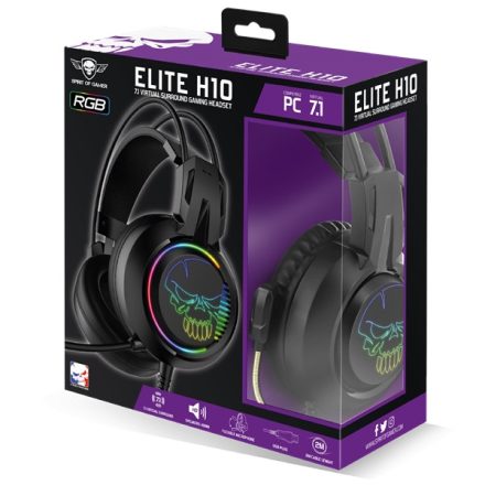 Spirit of Gamer ELITE H10 Virtual 7.1 Surround headset (MIC-EH10)