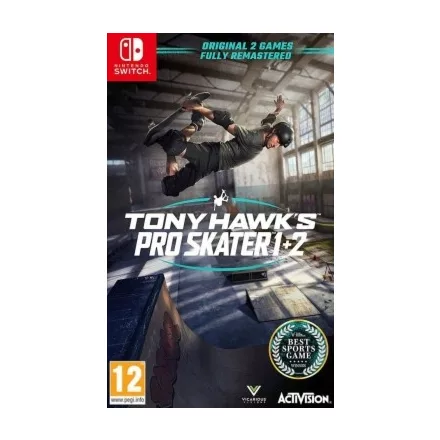 Tony Hawk's Pro Skater 1+2 (használt)