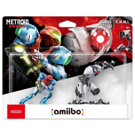 Amiibo - Samus + E.M.M.I. figura (Metroid Dread)