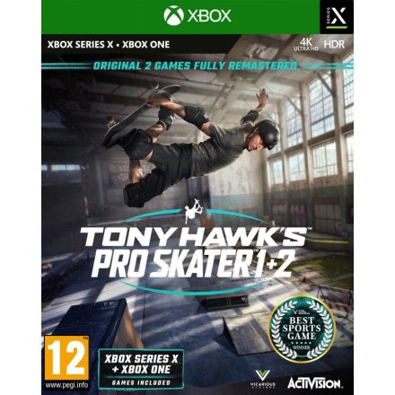 Tony Hawk's Pro Skater 1+2 (használt)