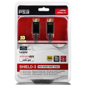   Speedlink SHIELD-3 High Speed HDMi kábel 3m (SL-4416-BK-300)