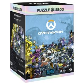 Overwatch Heroes Collage Puzzle (1500 darabos)