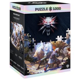 The Witcher 3 Geralt & Triss in Battle Puzzle (1000 darabos)