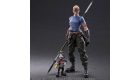 Final Fantasy VII Advent Children Cid Highwind & Cait Sith figura (27 cm) (Play Arts Kai)