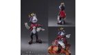 Final Fantasy VII Advent Children Cid Highwind & Cait Sith figura (27 cm) (Play Arts Kai)