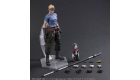 Final Fantasy VII Advent Children Cid Highwind & Cait Sith figura (27 cm) (Play Arts Kai)