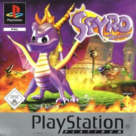   Spyro the Dragon (PS1) (Platinum, angol, komplett) (használt)