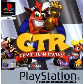   Crash Team Racing (CTR) (PS1) (Platinum, angol, komplett) (használt)