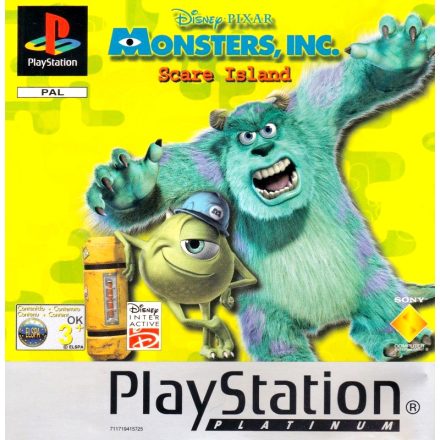 Monsters Inc. Scare Island (PS1) (Platinum, angol) (használt)