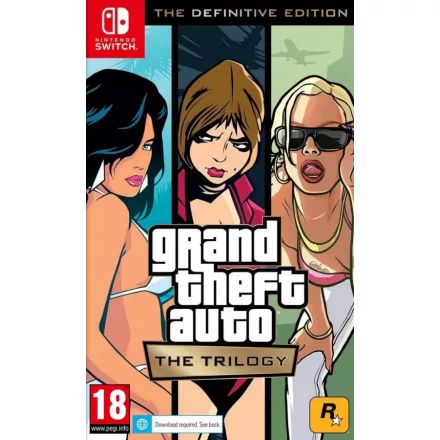 Grand Theft Auto: The Trilogy - The Definitive Edition (GTA)(használt)
