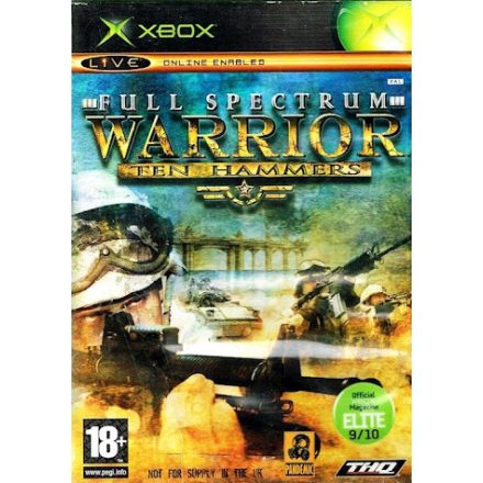 Full Spectrum Warrior: Ten Hammers (Xbox Classic) (angol) (használt)