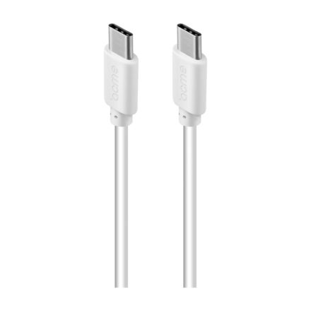 ACME CB1051W USB-C - USB-C kábel fehér 1m