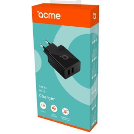 ACME CH204 univerzális USB töltő kétportos