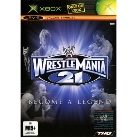 WWE WrestleMania 21 (Xbox Classic) (angol, komplett) (használt)