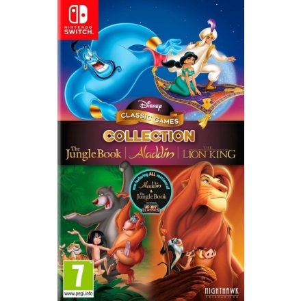 Disney Classic Games Collection: The Jungle Book + Aladdin + The Lion King (használt)