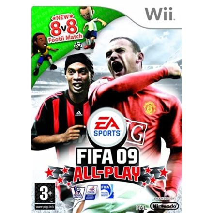 Fifa 09 All-Play (Nintendo Wii) (angol, komplett) (használt)