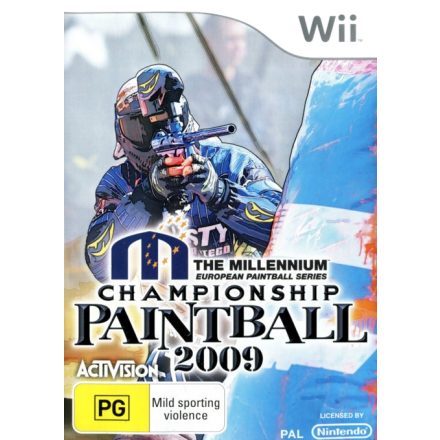 Millenium Championship Paintball 2009 (Nintendo Wii) (angol, komplett) (használt)