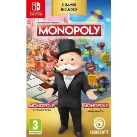 Monopoly for Nintendo Switch + Monopoly Madness (használt)