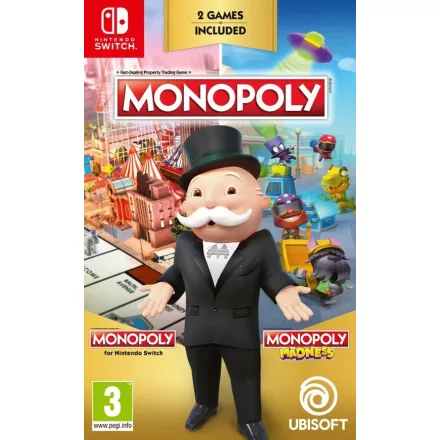Monopoly for Nintendo Switch + Monopoly Madness (használt)
