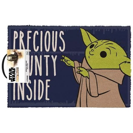 Star Wars The Mandalorian Yoda Precious Bounty Inside lábtörlő (60 x 40 cm)