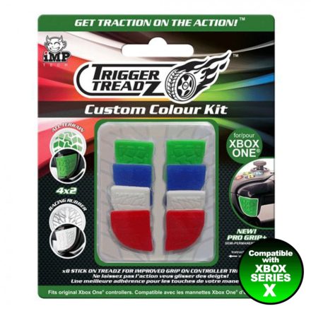 TriggerTreadz Custom Color Kit kontroller ravasz védőgumi szett (8 darabos) (Imp Tech)