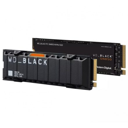 Western Digital (WD) Black SN850 NVMe M.2 2TB SSD meghajtó