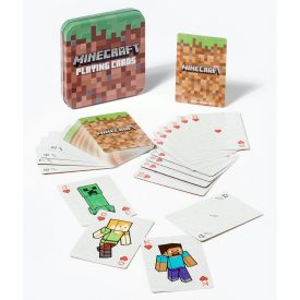 Minecraft kártya + fémdoboz (Paladone)