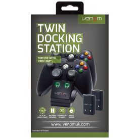   Venom Xbox 360 Twin Docking Station töltőállomás fekete (VS2891)