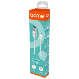 Acme CB2031S Lightning kábel ezüst 1m