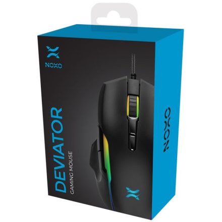 NOXO Deviator RGB gaming egér 6400dpi
