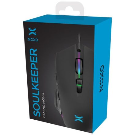NOXO Soulkeeper RGB gaming egér 6400dpi
