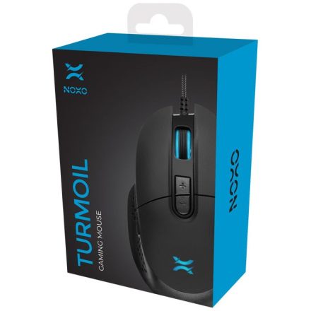 NOXO Turmoil gaming egér 6400dpi