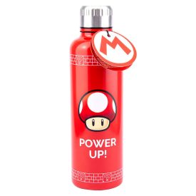 Super Mario Big Up Mushroom fém kulacs (500 ml)