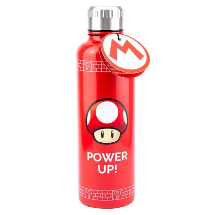 Super Mario Big Up Mushroom fém kulacs (500 ml)