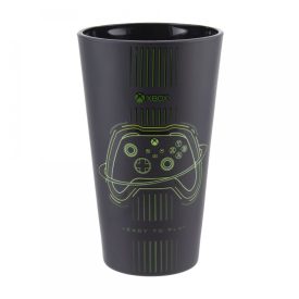 Xbox Controller fekete üvegpohár (400 ml)