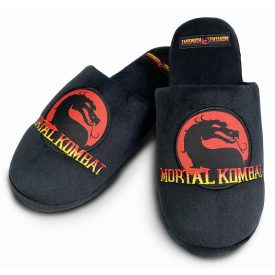 Mortal Kombat Logo papucs (42-45 méret)