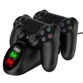 iPega PS4 dupla dokkoló töltőállomás (PG-9180)