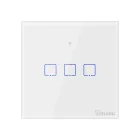 Sonoff érintőfénykapcsoló WiFi + RF 433 T1 EU TX (3 csatornás) (IM190314014)