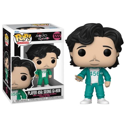 Funko Pop! #1222 - Player 456 Seong Gi-Hun figura (Squid Game) (Netflix)