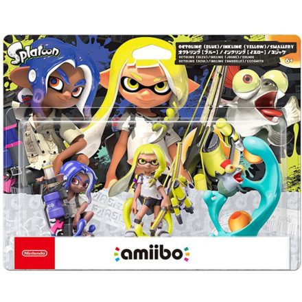 Amiibo - Splatoon 3 3-Pack (Octoling Blue + Inkling Yellow + Smallfry)