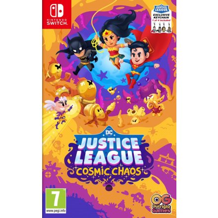 DC's Justice League: Cosmic Chaos + ajándék kulcstartó