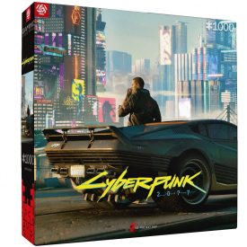   Gaming Puzzle Series: Cyberpunk 2077 - Mercenary On The Rise 1000 db-os puzzle